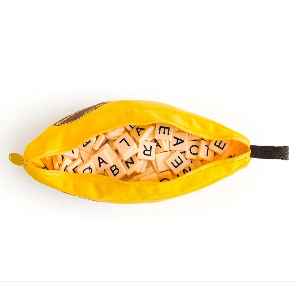 Bananagram Word Game In Banana Pouch Great For Travel